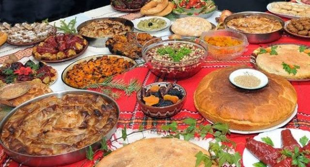 Christmas dinner Bulgaria